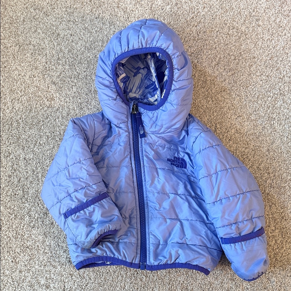 The North Face Blue Quilted Jacket